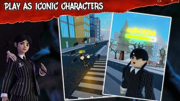 Wednesday Addams: Horror Game imagem de tela 1