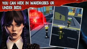 Wednesday Addams: Horror Game imagem de tela 2