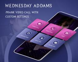 Wednesday Addams – Fake Call syot layar 2