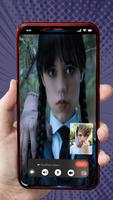 Wednesday Addams Video Call تصوير الشاشة 1