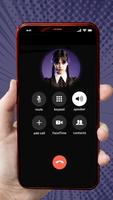 Wednesday Addams Video Call تصوير الشاشة 2
