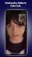 Wednesday Addams Fake call الملصق