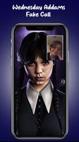 Wednesday Addams Fake call تصوير الشاشة 2