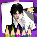 Wednesday Addams Coloring APK