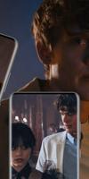 Wednesday and Tyler Wallpaper syot layar 1