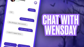 Венсдей Addams Fake Call App Ekran Görüntüsü 2