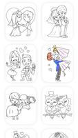 Princess Wedding Coloring Game captura de pantalla 1