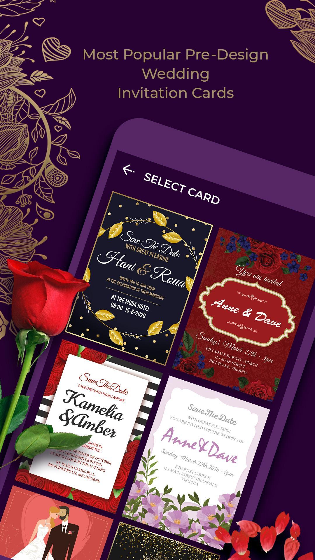 Wedding Invitation Card For Android APK Download