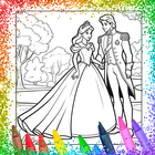 Glitter Wedding Coloring Book иконка