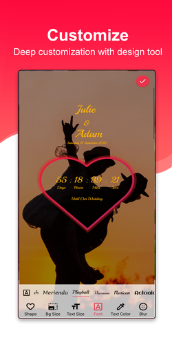 無料で Wedding Day Countdown ウェディングカウントダウン アプリの最新版 Apk8 3 1 3630をダウンロードー Android用 Wedding Day Countdown ウェディングカウントダウン Apk の最新バージョンをダウンロード Apkfab Com Jp