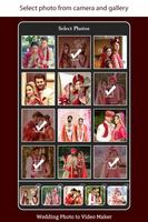 Wedding Photo to Video Maker w পোস্টার