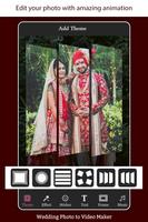 Wedding Photo to Video Maker w স্ক্রিনশট 1