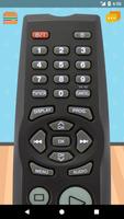 Remote Control For Akai TV โปสเตอร์