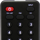 Remote Control For Daewoo TV Zeichen