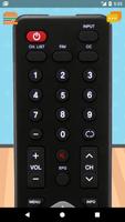 Remote Control For Daewoo TV โปสเตอร์