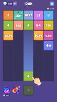 2048 Merge Block Number puzzle poster