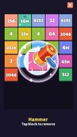 برنامه‌نما 2048 Merge Block Number puzzle عکس از صفحه