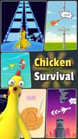 Screaming Chicken Survival Affiche