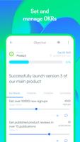 OKR Software by Weekdone syot layar 2