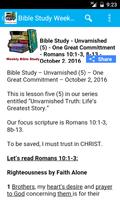 Weekend Bible Study- Weekly Ekran Görüntüsü 3