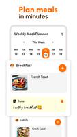 Weekly Meal Planner ReciMe الملصق