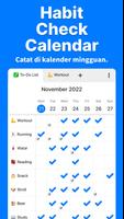 Habit Check Calendar poster
