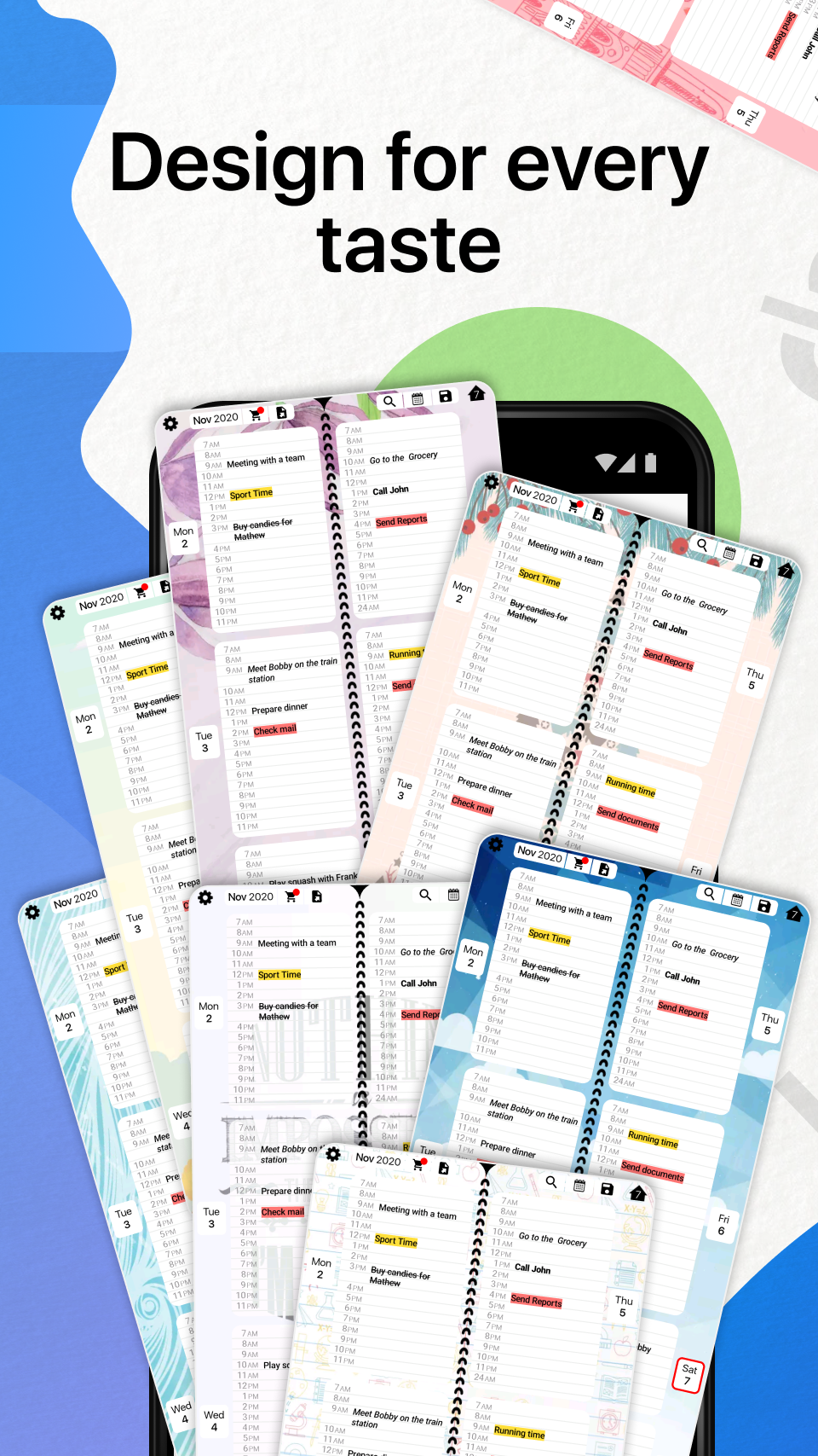 Week Planner Diary, Organizer, Calendar, Daybook APK 7.4 Download for