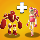 Merge Battle: Superhero Fight APK