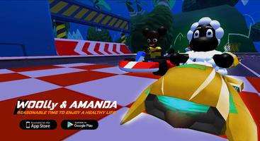Amanda the Adventurer Race Plakat