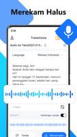 Suara ke teks – TransVoice screenshot 1