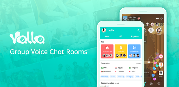 Android'de Yalla - Sesli Sohbet Odaları nasıl indirilir? image