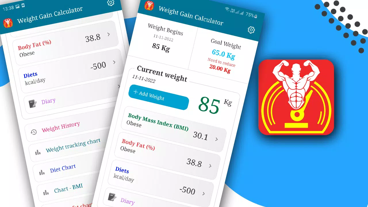 Weight Gain Calculator APK for Android Download
