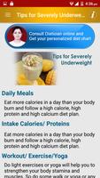 Weight Gain Diet Plan & Foods تصوير الشاشة 1