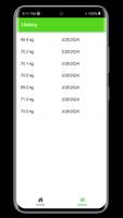 Weight Tracker App Screenshot 1