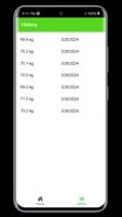 Weight Tracker App ảnh chụp màn hình 1
