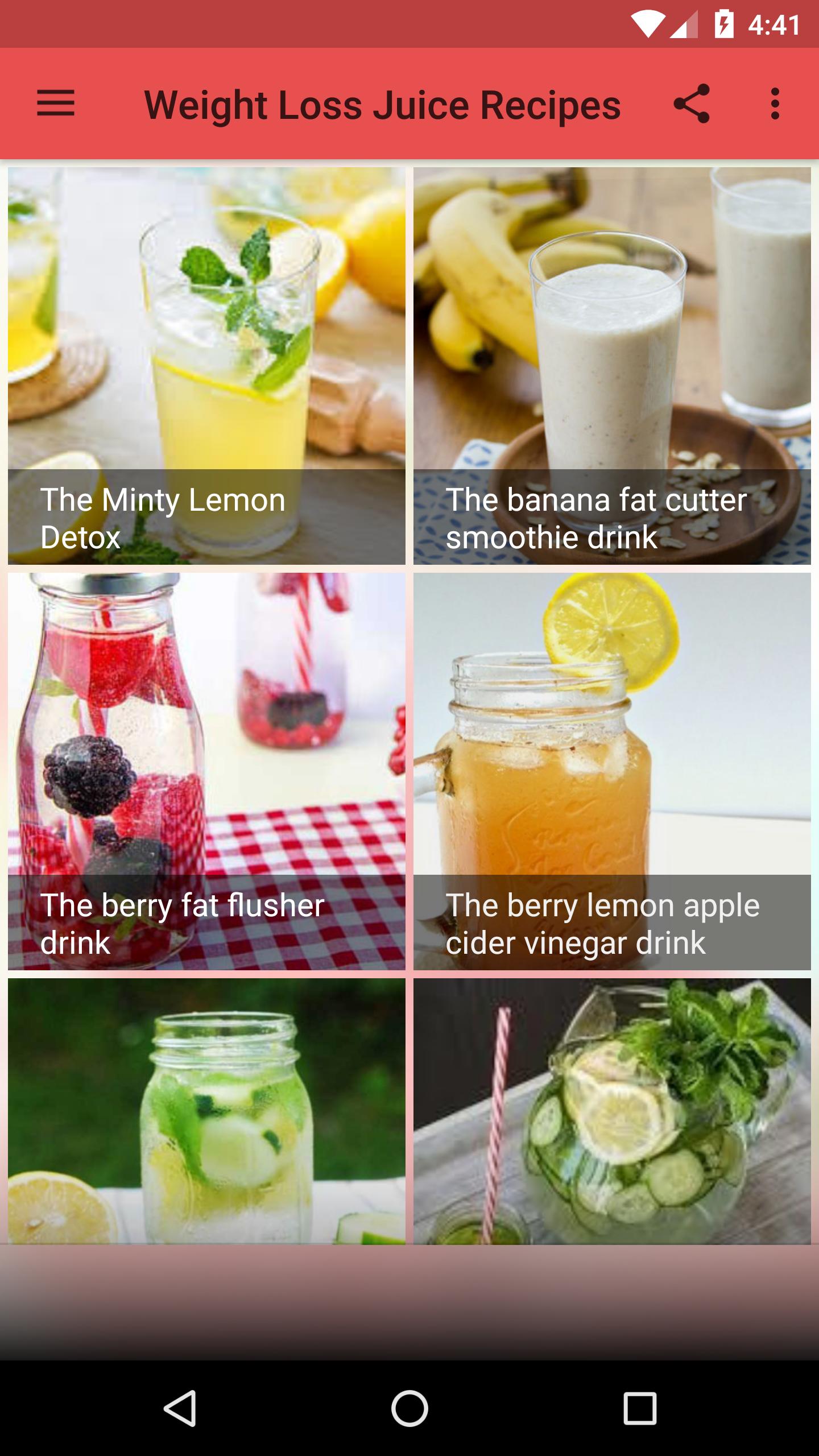 Download do APK de Weight Loss Juice Recipes para Android