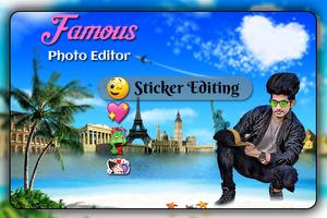 Famous Photo Editor Affiche
