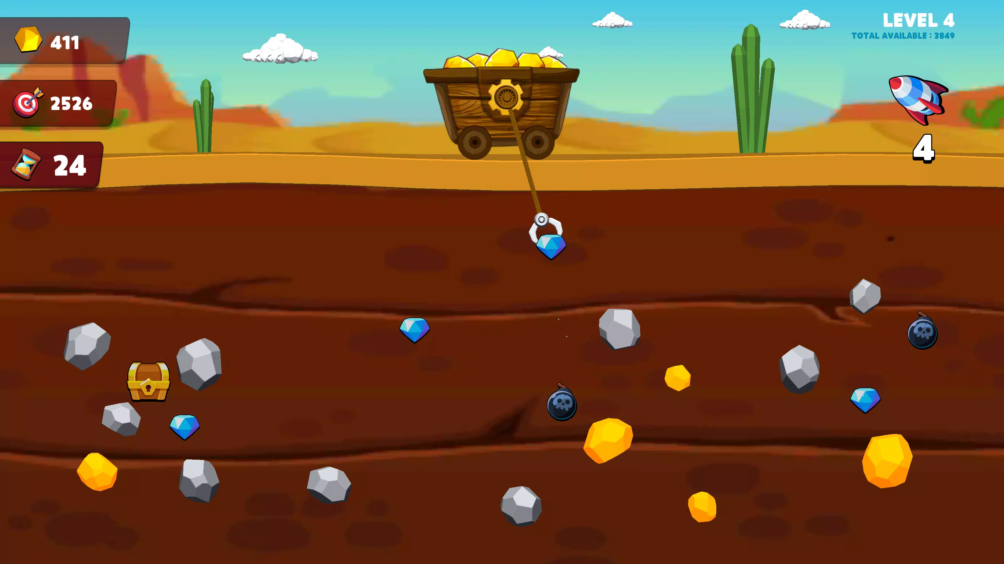 Gold Mining - mining and become tycoon - Baixar APK para Android