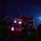 Scary Train Spider Horror Game 图标