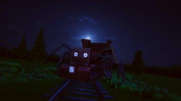 Scary Train Spider Horror Game скриншот 2