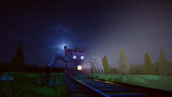 Scary Train Spider Horror Game 截图 3