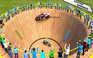 Well Of Death Bike Rider: New Bike Stunt Games 3d capture d'écran 3