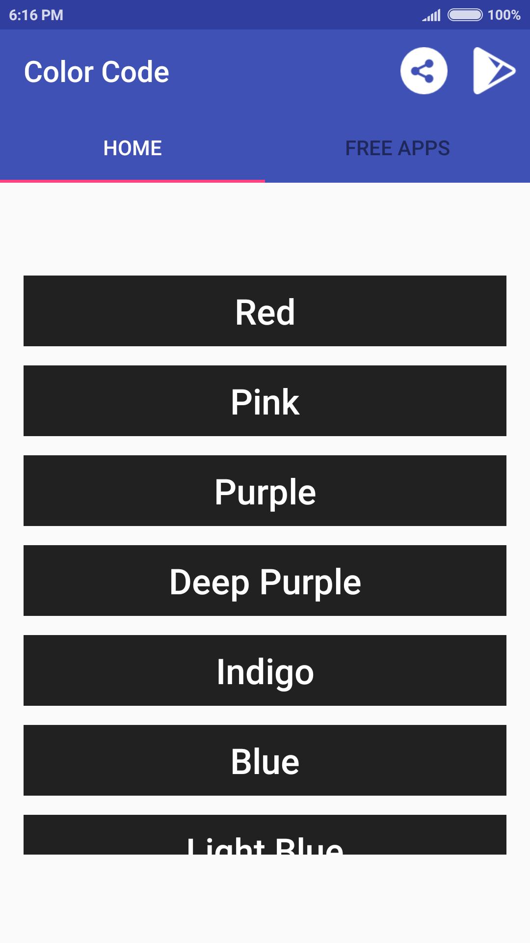 Material Design Color Code For Android Apk Download