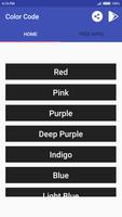 Material Design Color Code اسکرین شاٹ 1