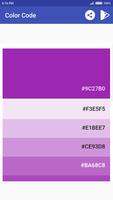 Material Design Color Code capture d'écran 3