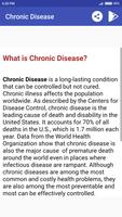 Chronic Diseases And Conditions capture d'écran 3