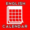English Calendar 2018