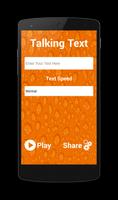 Talking Text 海报