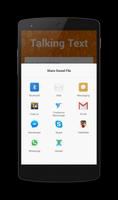 Talking Text capture d'écran 2