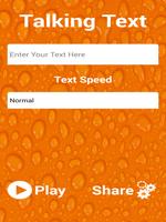 Talking Text capture d'écran 3